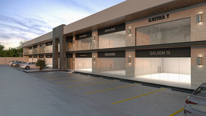 Plaza comercial de Bahía Serena