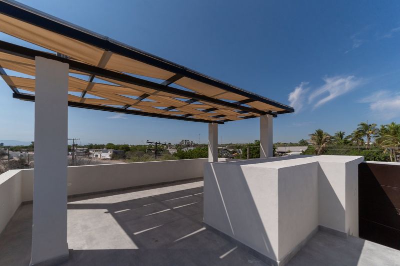 Rooftop de la casa muestra de Seaside Villas